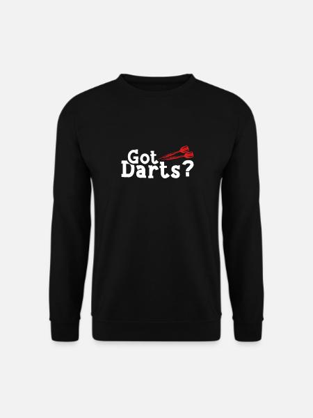 Play darts - Unisex Sweatshirt - black