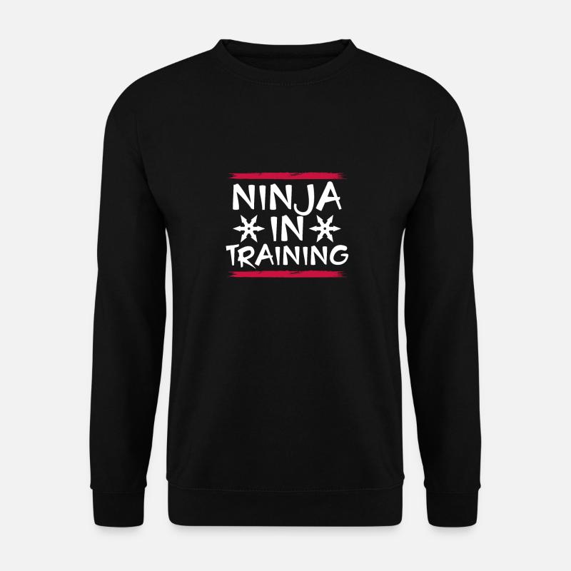 Ninja in training - Unisex Sweatshirt - black