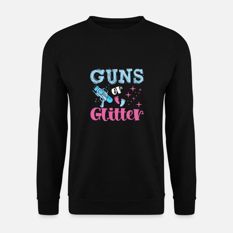 Weapons or glitter - Unisex Sweatshirt - black