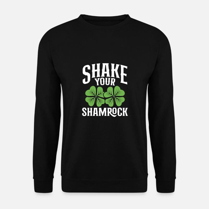 Secouez votre trèfle - Sweat-shirt Unisexe - noir
