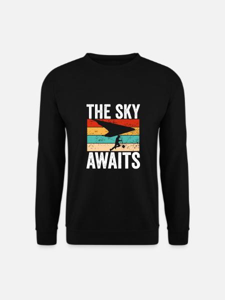 Le ciel vous attend - Sweat-shirt Unisexe - noir