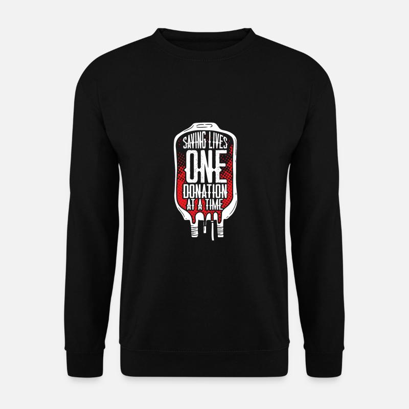 Eine Spende Nach Der Anderen - Unisex Pullover - Schwarz
