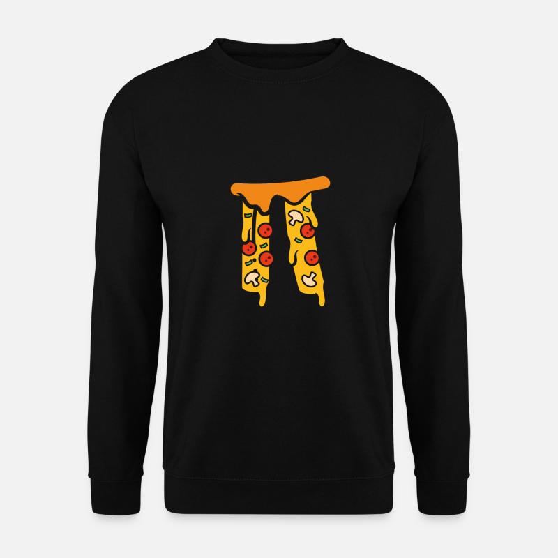Pi Pizza - Unisex Pullover - Schwarz