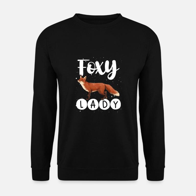 Foxy lady - Unisex Sweatshirt - black