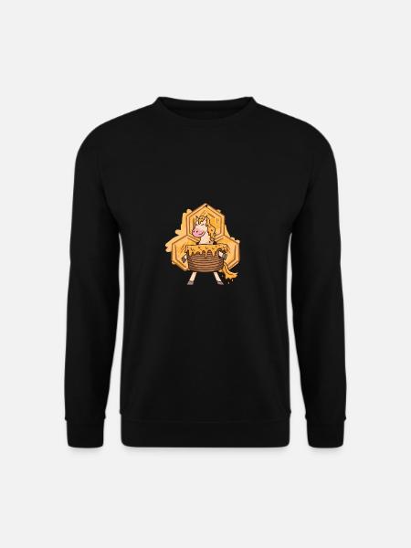 Honigkuchenpferd - Unisex Pullover - Schwarz