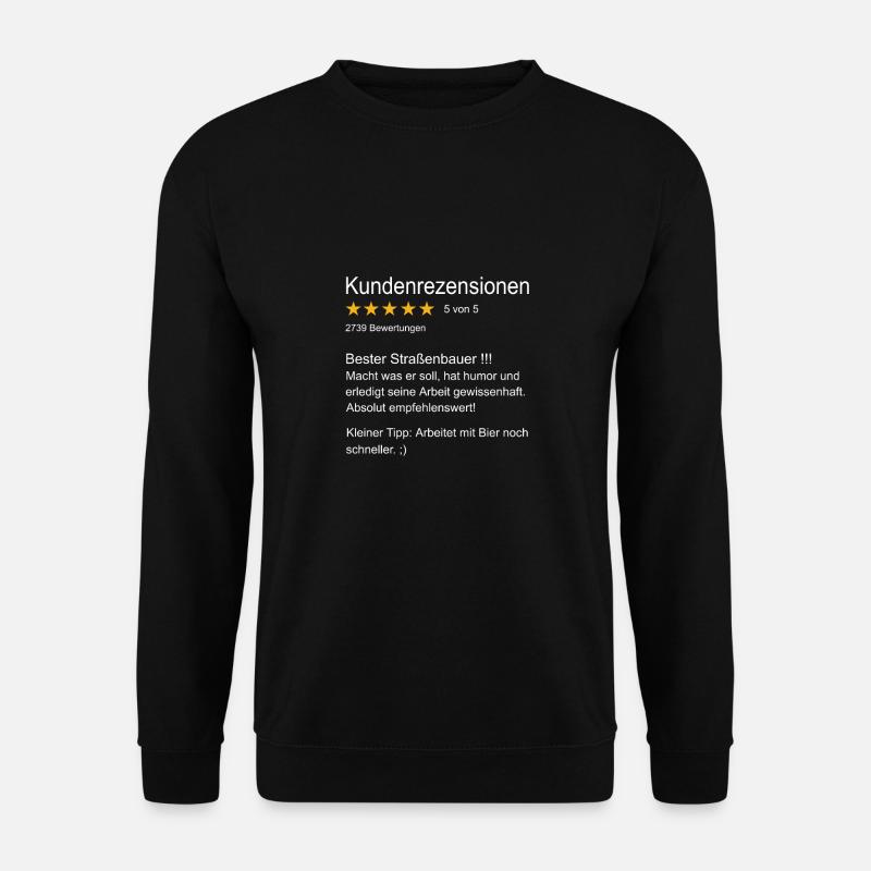 Straßenbauer Zunft - Straßenbauer - Unisex Pullover - Schwarz