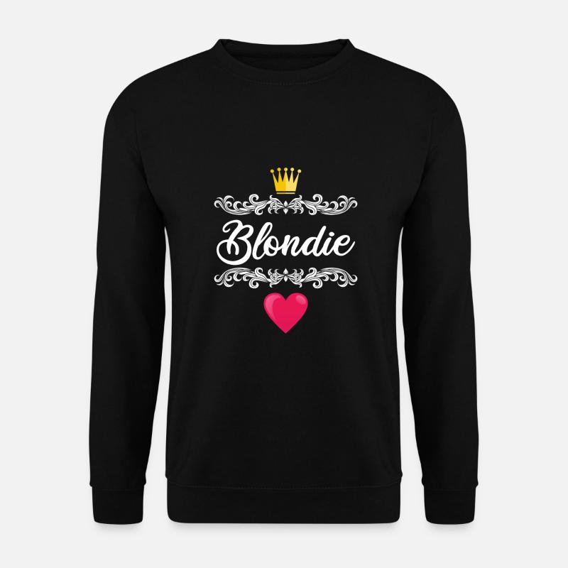 Blondie Brownie - Unisex Pullover - Schwarz