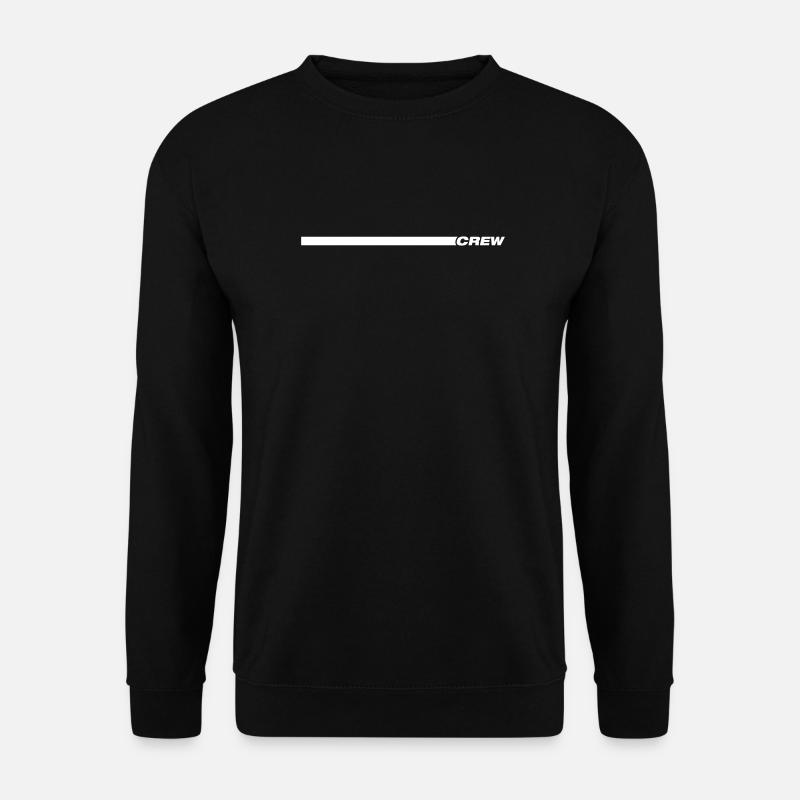 Élément de ligne d’équipage - Sweat-shirt Unisexe - noir