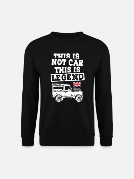 This is not Car This is Legend Landy - Unisex Pullover - Schwarz