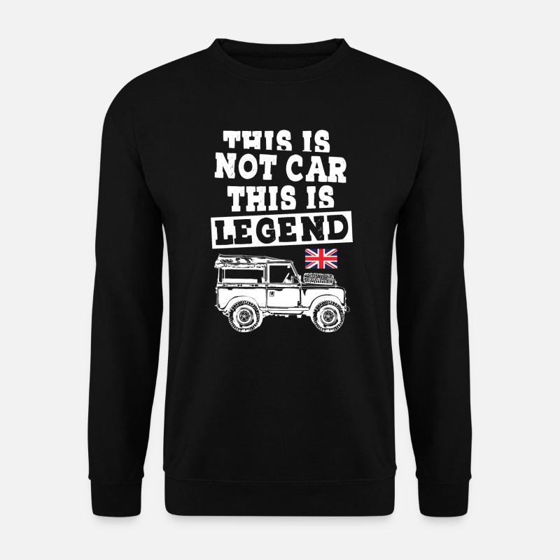 This is not Car This is Legend Landy - Unisex Pullover - Schwarz