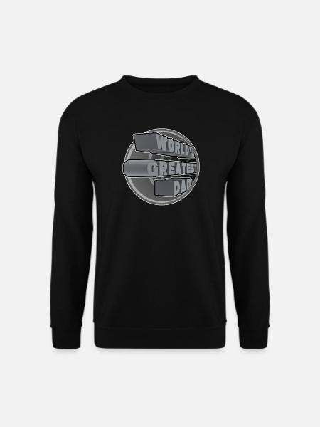 WORLD ́S GREATEST DAD - Unisex Sweatshirt - black