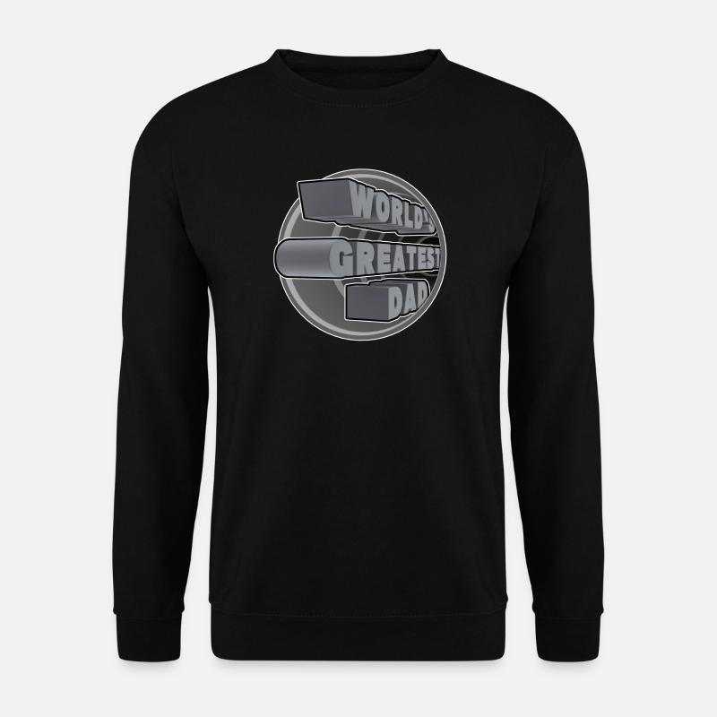 WORLD ́S GREATEST DAD - Unisex Sweatshirt - black