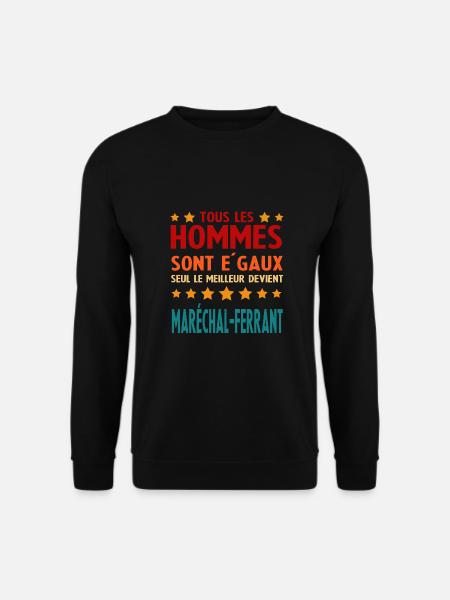 Funny Farrier Outfit Farrier - Unisex Sweatshirt - black
