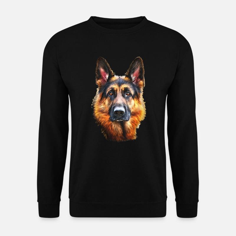 Deutscher Schäferhund - Unisex Pullover - Schwarz