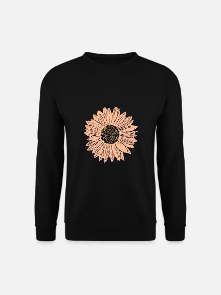 Blume pastell Blume Blumen pastell Blumen - Unisex Pullover - Schwarz