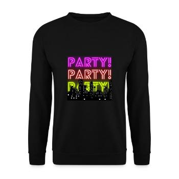 Parti - Sweat-shirt Unisexe - noir - Devant - Alina (178cm) & Michal (187cm)
