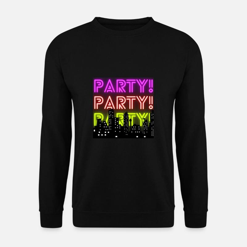 Party - Unisex Pullover - Schwarz
