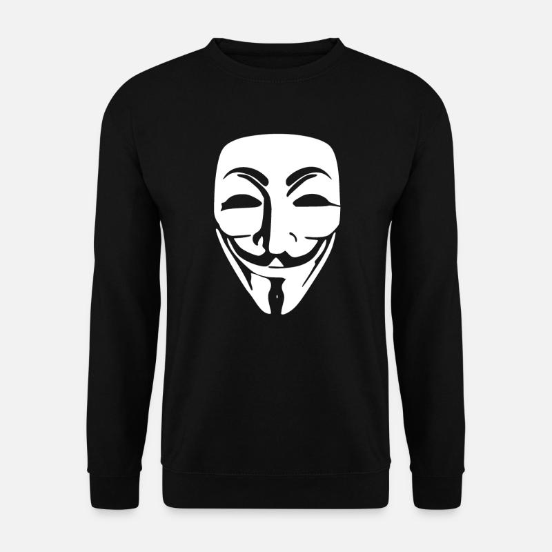 anonymous - Unisex Sweatshirt - black