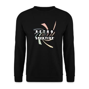 RETROSPEKTIVE 2 - Unisex Pullover - Schwarz - Vorne - Alina (178cm) & Michal (187cm)