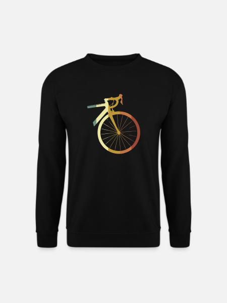 Fahrrad Rennrad Radsport Fixie Drahtesel Geschenk - Unisex Pullover - Schwarz