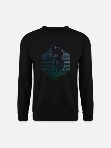 Herren Rennradfahrer Damen Road Bike Rennradfahren - Unisex Pullover - Schwarz