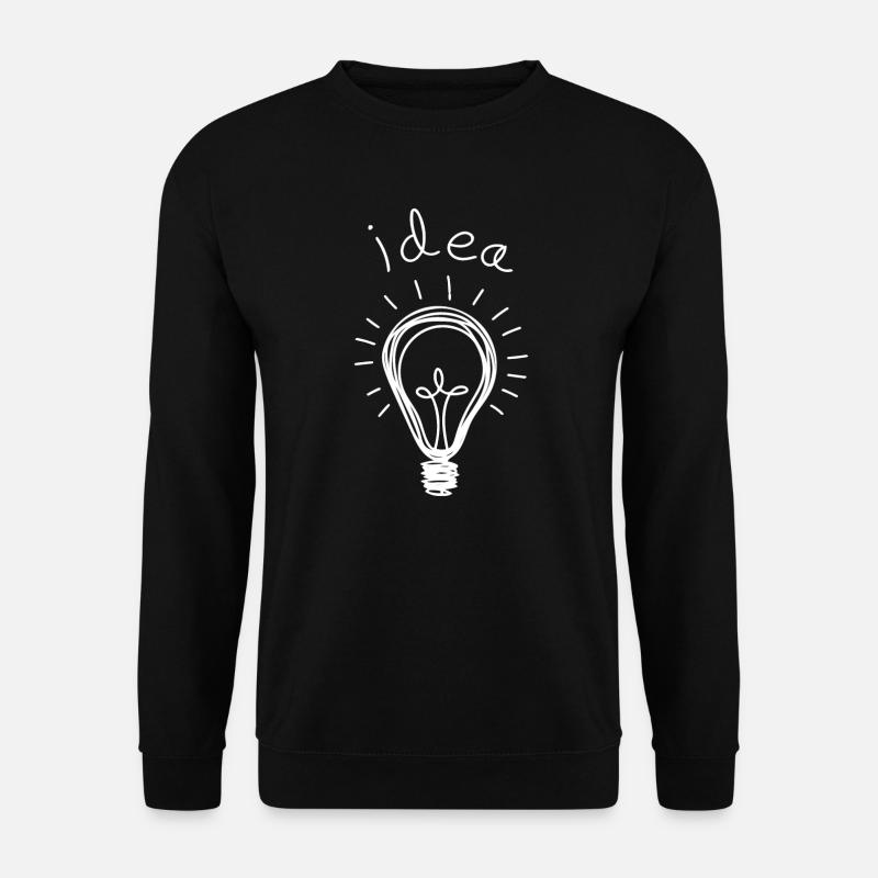 Idea - Unisex Pullover - Schwarz
