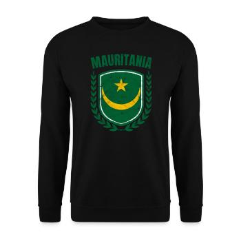 Mauretanien - Unisex Pullover - Schwarz - Vorne - Alina (178cm) & Michal (187cm)