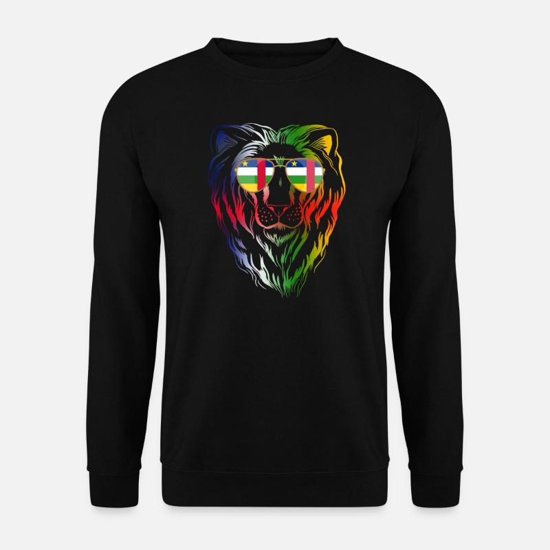 Zentralafrikanische Republik - Unisex Pullover - Schwarz