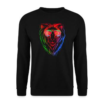 Eritrea - Unisex Pullover - Schwarz - Vorne - Alina (178cm) & Michal (187cm)