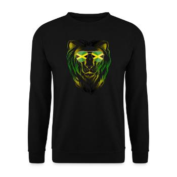 Jamaïque - Sweat-shirt Unisexe - noir - Devant - Alina (178cm) & Michal (187cm)
