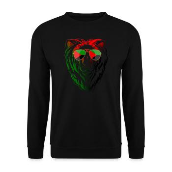 Martinique - Unisex Pullover - Schwarz - Vorne - Alina (178cm) & Michal (187cm)