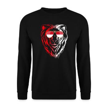Monaco - Unisex Pullover - Schwarz - Vorne - Alina (178cm) & Michal (187cm)