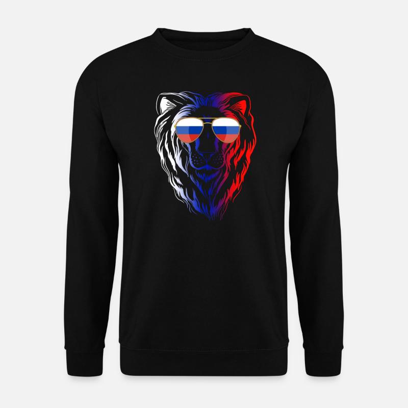 Russland - Unisex Pullover - Schwarz