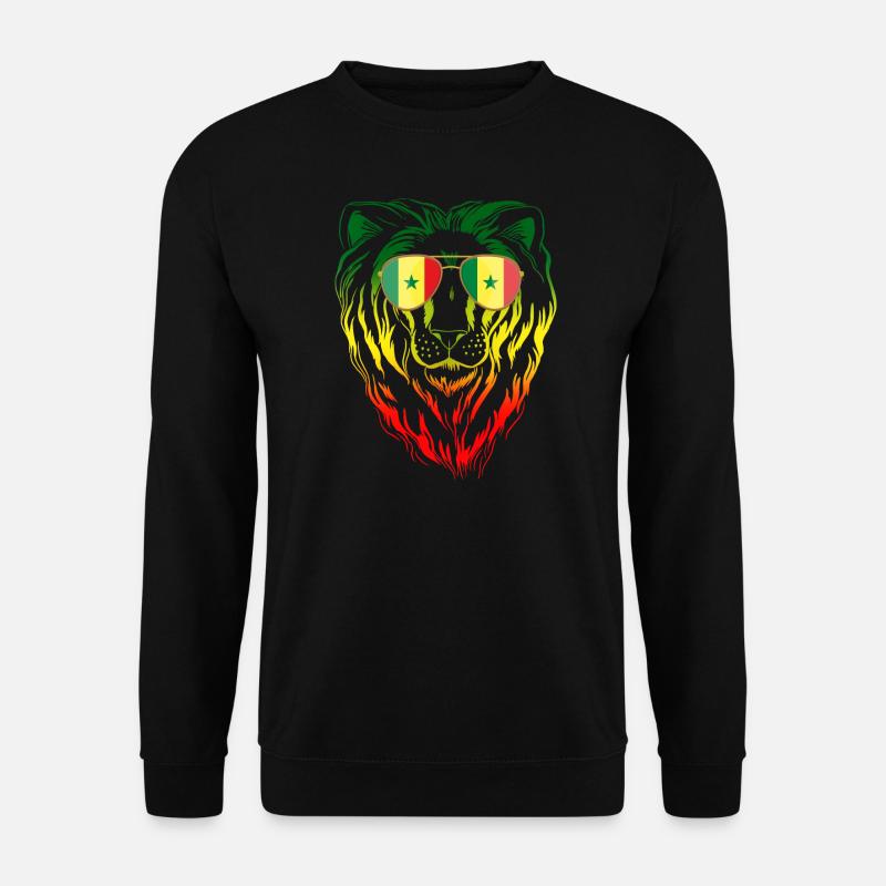 Senegal - Unisex Pullover - Schwarz