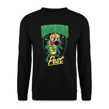 Breaking Bad Vamonos Pest - Unisex Sweatshirt - black - Front - Alina (178cm) & Michal (187cm)
