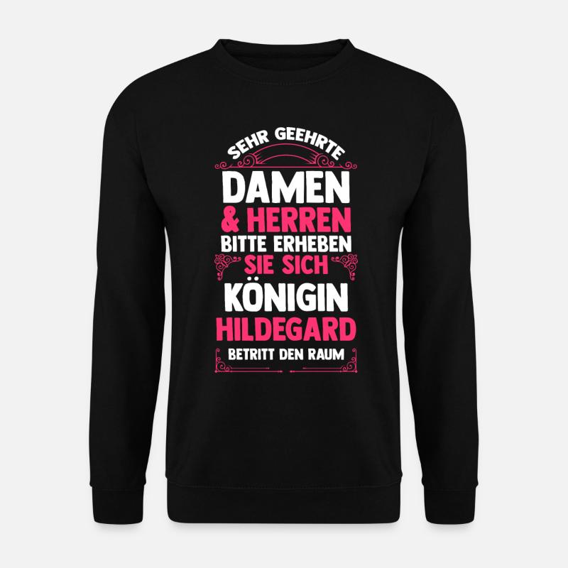 Hildegard - Unisex Pullover - Schwarz