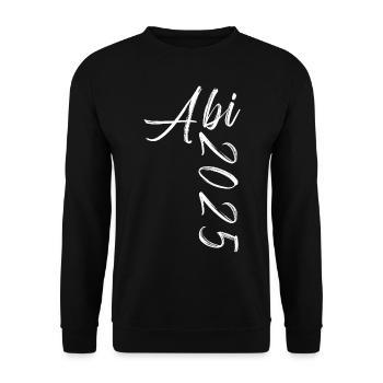 Abi 2025 - Unisex Pullover - Schwarz - Vorne - Alina (178cm) & Michal (187cm)