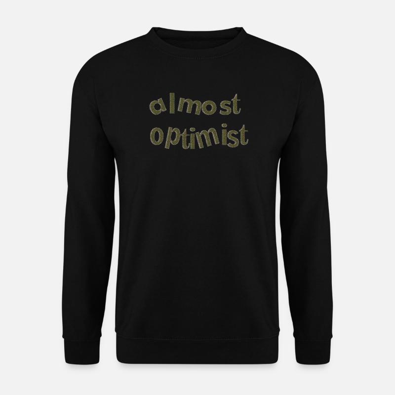 Optimist 3 - Unisex Sweatshirt - black