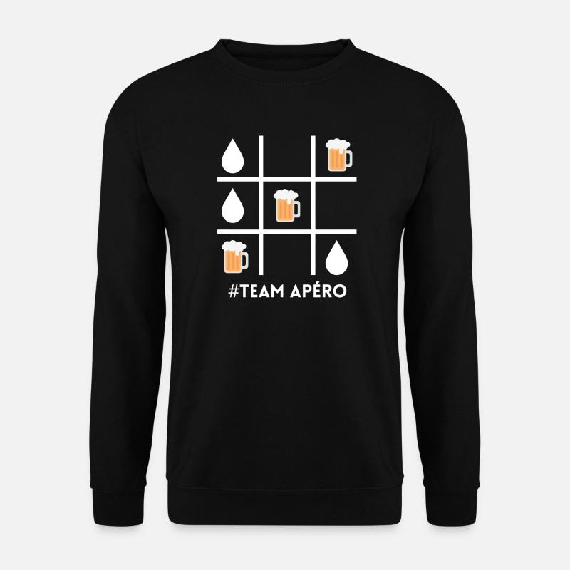 Apéro-Team, Bier, Bierfan - Unisex Pullover - Schwarz