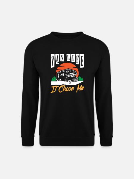 Van Life I Chose Me Campervan - Unisex Sweatshirt - black