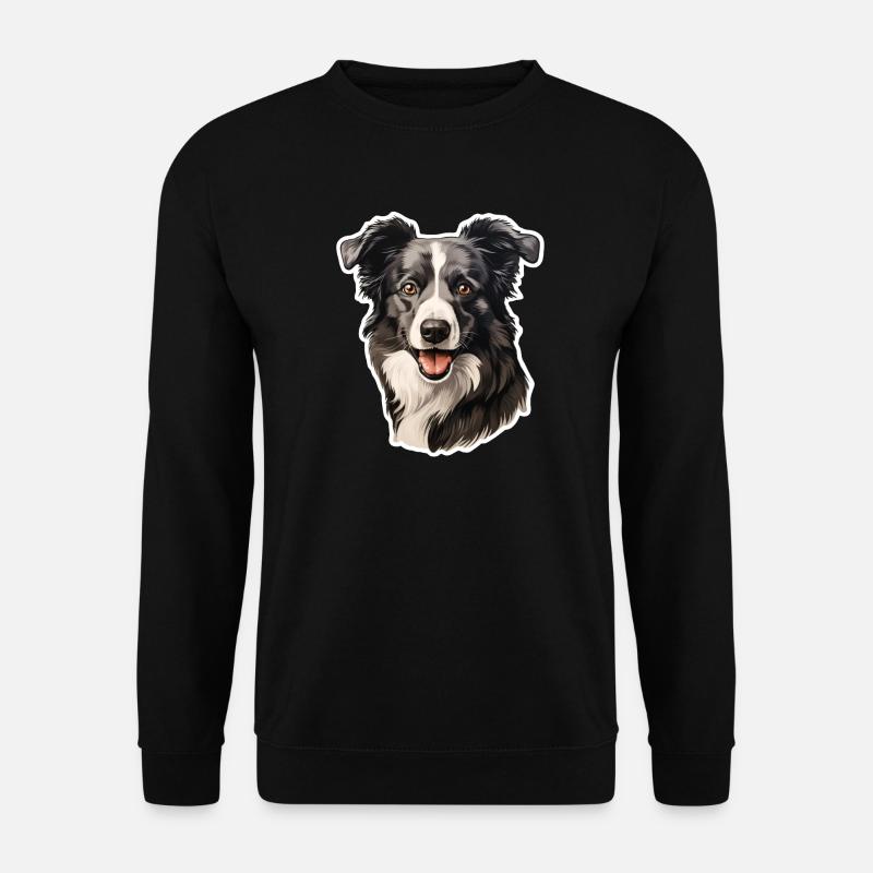 Border Collie - Unisex Sweatshirt - black