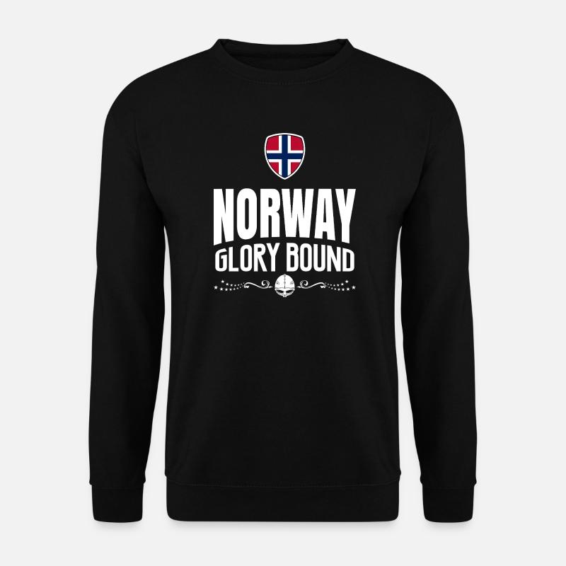 NORWAY GLORY - Unisex Sweatshirt - black