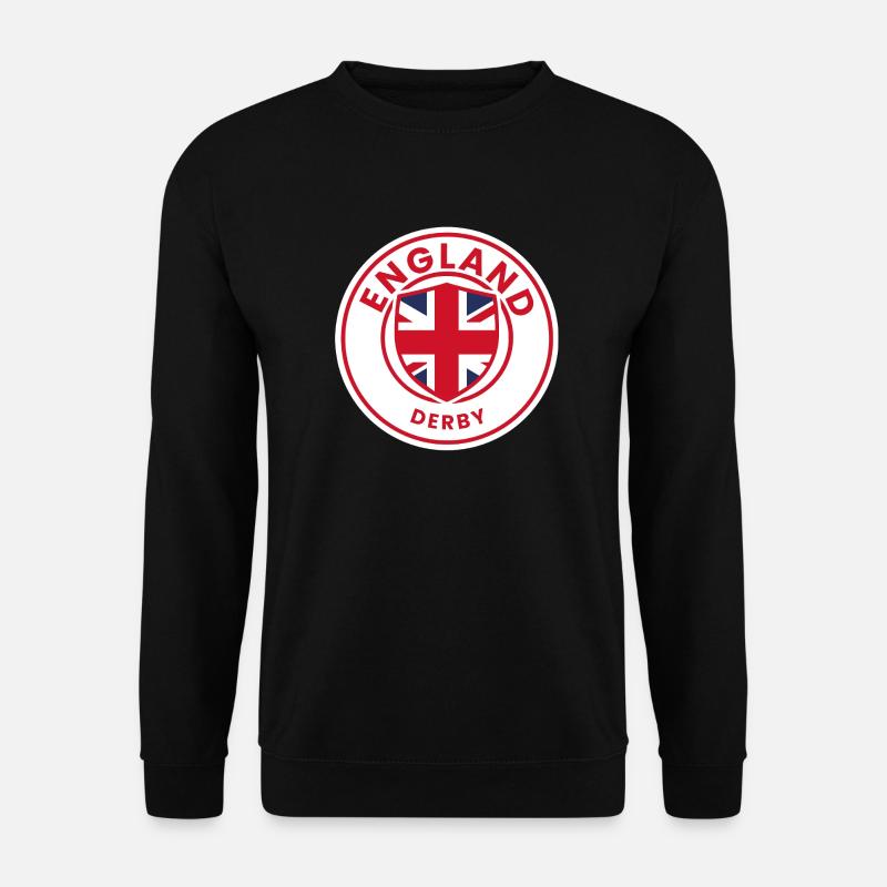 Conception du bouclier Union Jack - Sweat-shirt Unisexe - noir