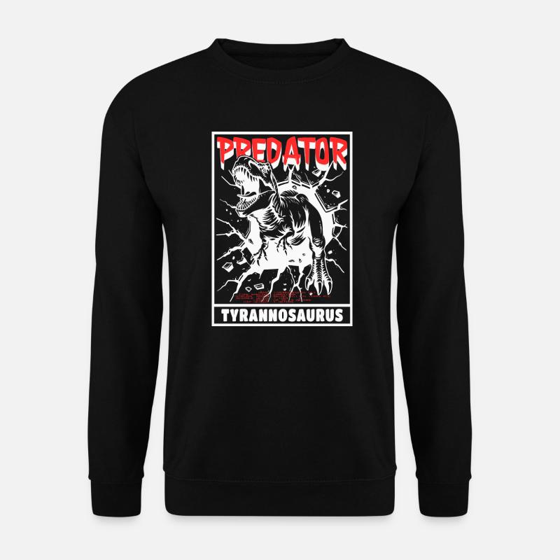 Predator - Tyrannosaurus - Unisex Sweatshirt - black