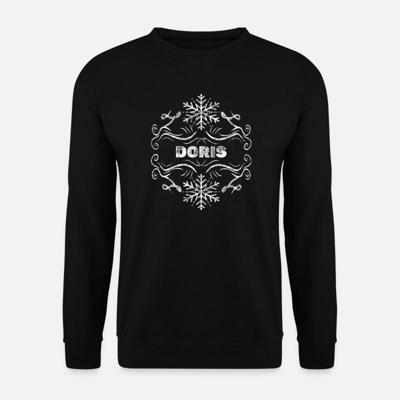 First name Doris - Unisex Sweatshirt - black