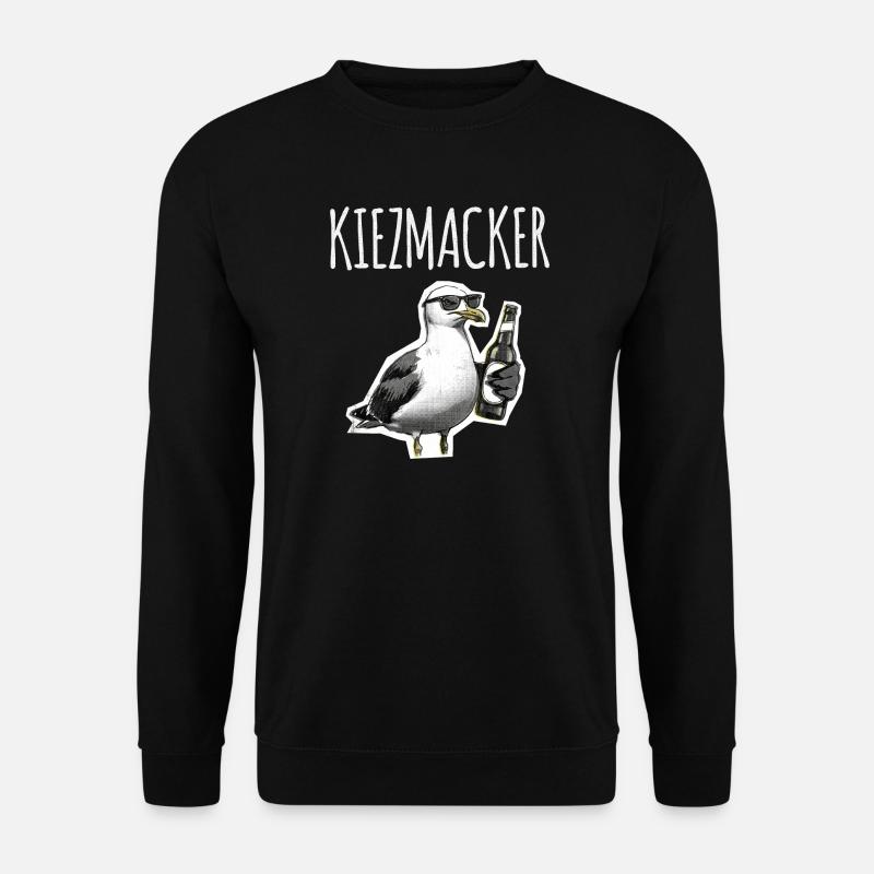 Kiez Möwe Macker - Unisex Sweatshirt - black