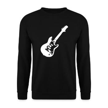 Guitariste Guitar Music Gift - Sweat-shirt Unisexe - noir - Devant - Alina (178cm) & Michal (187cm)