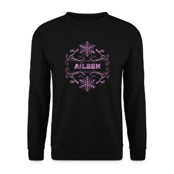 Aileen - Unisex Pullover - Schwarz - Vorne - Alina (178cm) & Michal (187cm)