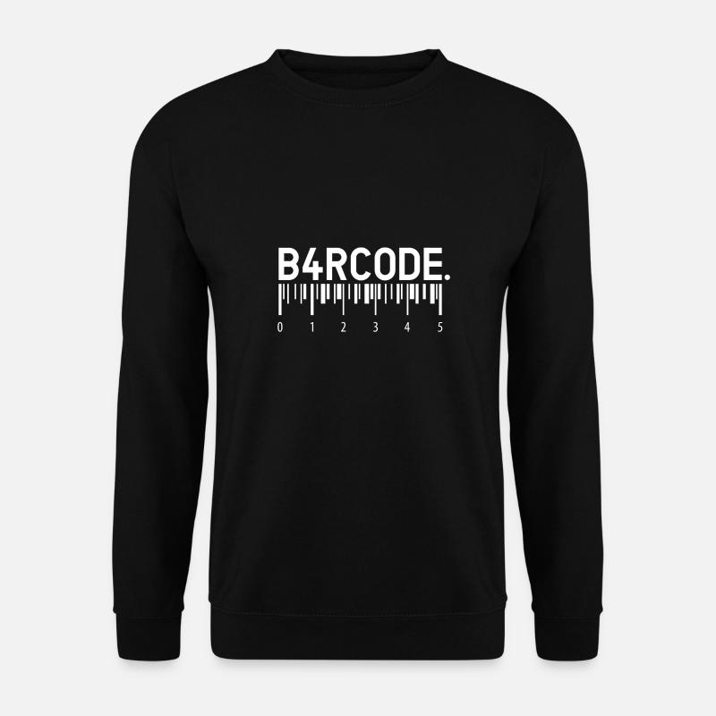 B4RCODE. Measure - Unisex Pullover - Schwarz
