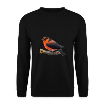 Fantasy bird - Unisex Sweatshirt - black - Front - Alina (178cm) & Michal (187cm)